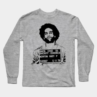 HUEY P. NEWTON-MUGSHOT Long Sleeve T-Shirt